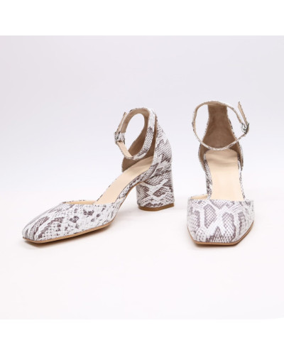 Босоніжки з квадратним носом Арт. 667-4/6056Ок