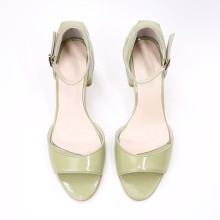 Лакові босоніжки на підборах Арт. 605-11/47Ок