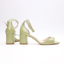 Лакові босоніжки на підборах Арт. 605-11/47Ок