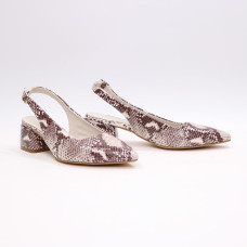 Слінгбеки бежево-коричневого кольору Арт. 457-3/53Ок