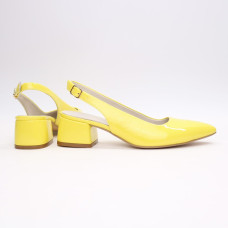 Жовті лакові слінгбеки Арт. 457-3/53Ок