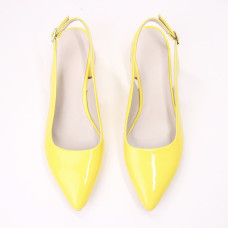 Жовті лакові слінгбеки Арт. 457-3/53Ок