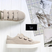 Бежеві кеди на липучках Арт. Em-4