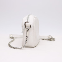 Крос-боді з білої шкіри під рептилію Арт. YS-1015(B1)