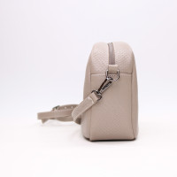 Крос-боді з бежевої шкіри під рептилію Арт. YS-1012