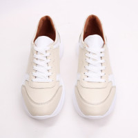 Кросівки з бежевої шкіри Арт. Т-3/21913