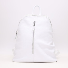 Рюкзак з шкіри флотар білого кольору Арт. YS-2878