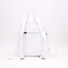 Рюкзак з шкіри флотар білого кольору Арт. YS-2878