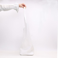 Шопер з білої шкіри флотар Арт. YS-4080