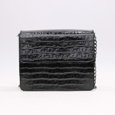 Сумка з чорної лакової шкіри Арт. YS-1016