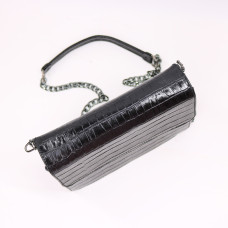 Сумка з чорної лакової шкіри Арт. YS-1016