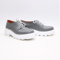 Туфлі з сірої шкіри Арт. 12-29/As23