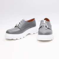 Туфлі з сірої шкіри Арт. 12-29/As23