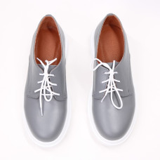 Туфлі з сірої шкіри Арт. 12-29/As23
