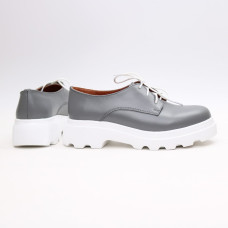 Туфлі з сірої шкіри Арт. 12-29/As23