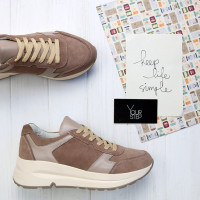 Кросівки у бежевих відтінках. Т-3/21175