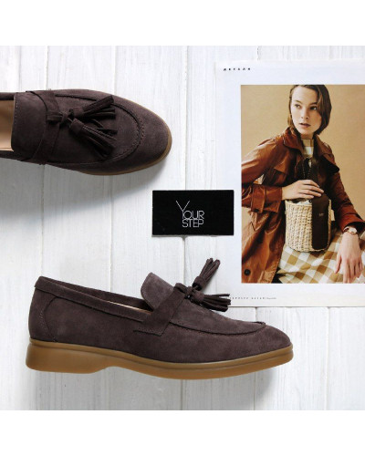 Лофери з натуральної замші Арт.156-6Hill2-К