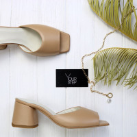 Мюлі з квадратним носом Арт. 667-3/6060Ок