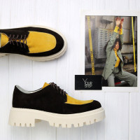 Туфлі з шоколадного велюру Арт. As-12/21150