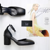 Босоніжки чорного кольору Арт. 667-4/6056Ок