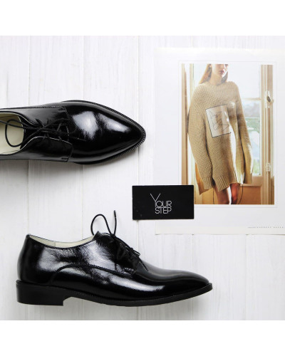 Лакові туфлі з гострим носом Арт. 104-8