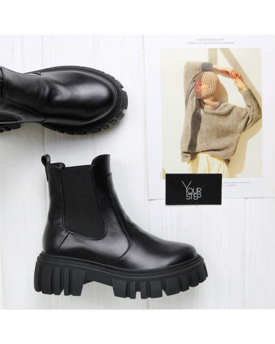 Челсі із чорної шкіри Арт. 12-1/21153