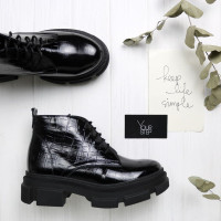 Чорні черевики Арт. 12-20/260