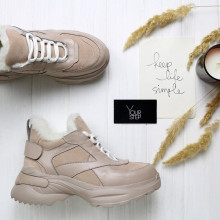 Кросівки у бежевих відтінках Арт. As-9/Sonya2