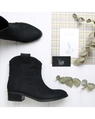 Козаки із чорного нубуку Арт. 306-2