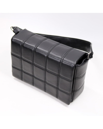 Сумка з чорної шкіри Арт. YS-1018(2)