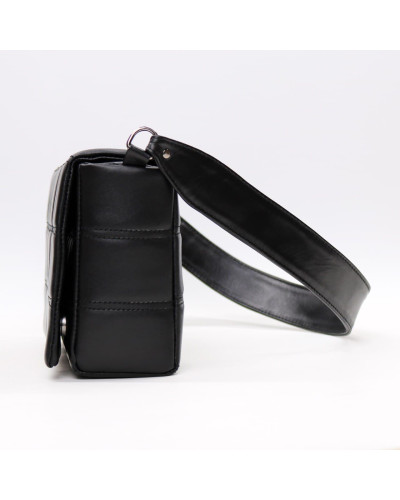 Сумка з чорної шкіри Арт. YS-1018(2)