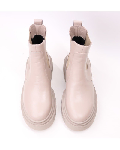 Челсі із темно-бежевої шкіри Арт. 12-1/As27