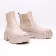 Челсі із темно-бежевої шкіри Арт. 12-1/As27