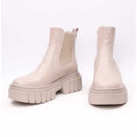 Челсі із темно-бежевої шкіри Арт. 12-1/As27