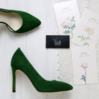 Замшеві туфлі-човники Арт. 35-5/60Ок