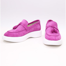 Лофери із натуральної замші Арт. 156-6/Hill3-R