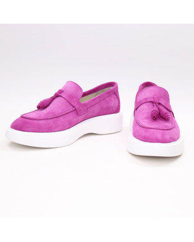 Лофери із натуральної замші Арт. 156-6/Hill3-R