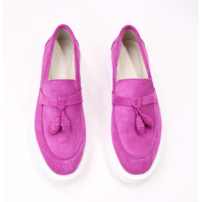 Лофери із натуральної замші Арт. 156-6/Hill3-R