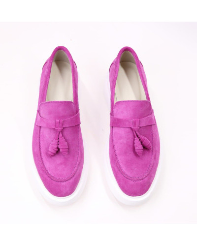 Лофери із натуральної замші Арт. 156-6/Hill3-R