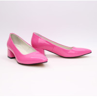 Рожеві туфлі-човники з лаку Арт. 457-1/53Ок