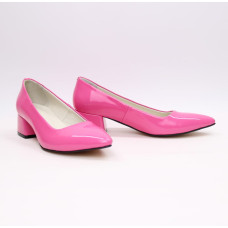 Рожеві туфлі-човники з лаку Арт. 457-1/53Ок