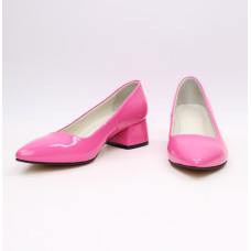 Рожеві туфлі-човники з лаку Арт. 457-1/53Ок