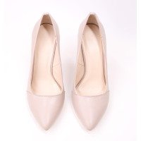 Туфлі-човники з бежевої шкіри Арт. 35-9Os/60Ок