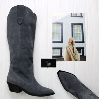 Високі Козаки із замші Арт. 10140-1