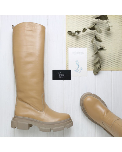 Високі чоботи з натуральної шкіри Арт.12-33/260