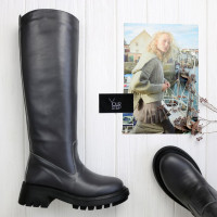 Високі чоботи з натуральної шкіри Арт.12-33/21173