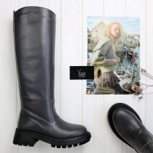 Високі чоботи з натуральної шкіри Арт.12-33/21173