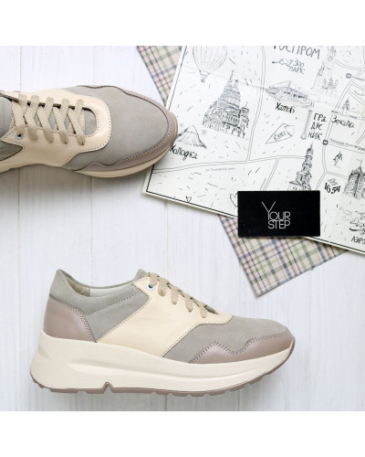 Шкіряні кросівки Kr-4/21175