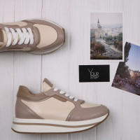 Кросівки бежевого кольору Арт. Kr-8(Att)