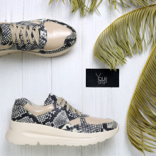 Кросівки з рептилії Арт. 15-2/21175